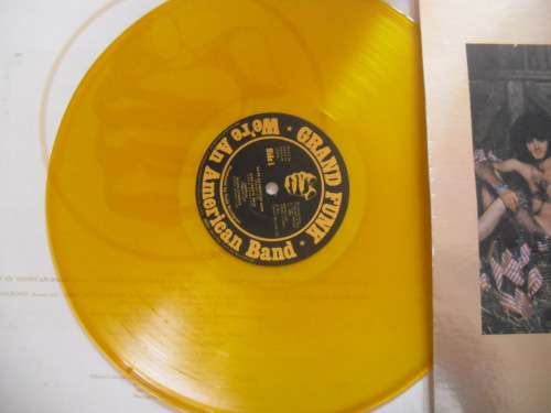 GRAND FUNK - WE`RE AN AMERICAN BAND (COLOR DISC) VINYL, LP, RECORD.